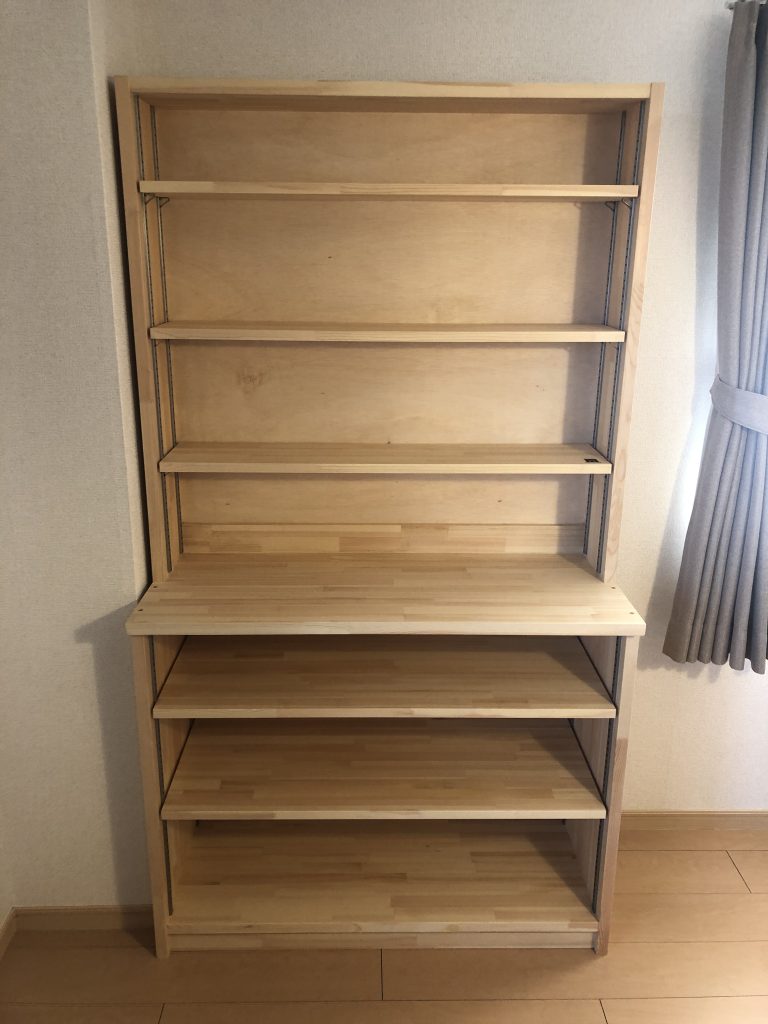 木製の食器棚オーダーメイド制作